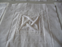 Quilt in Weiss