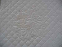 Quilt in Weiss