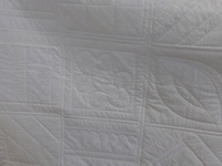 Quilt in Weiss