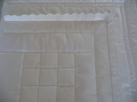 Quilt in Weiss