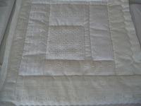 Quilt in Weiss