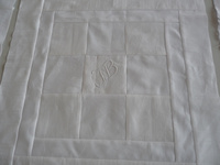 Quilt in Weiss