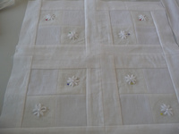 Quilt in Weiss