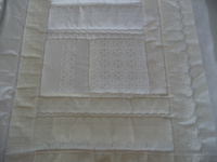 Quilt in Weiss