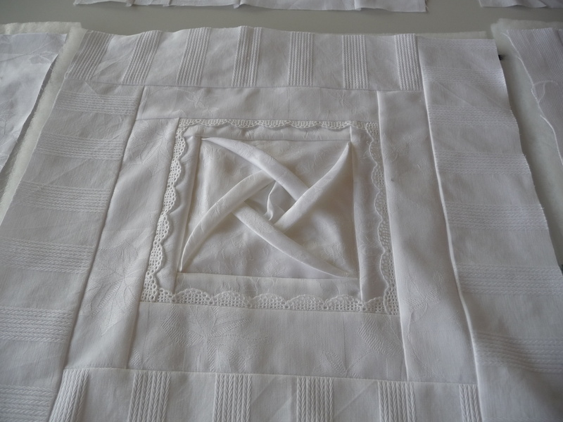 Quilt in Weiss