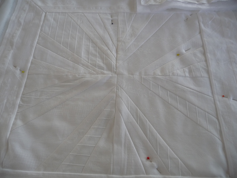 Quilt in Weiss