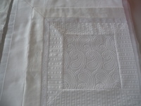 Quilt in Weiss