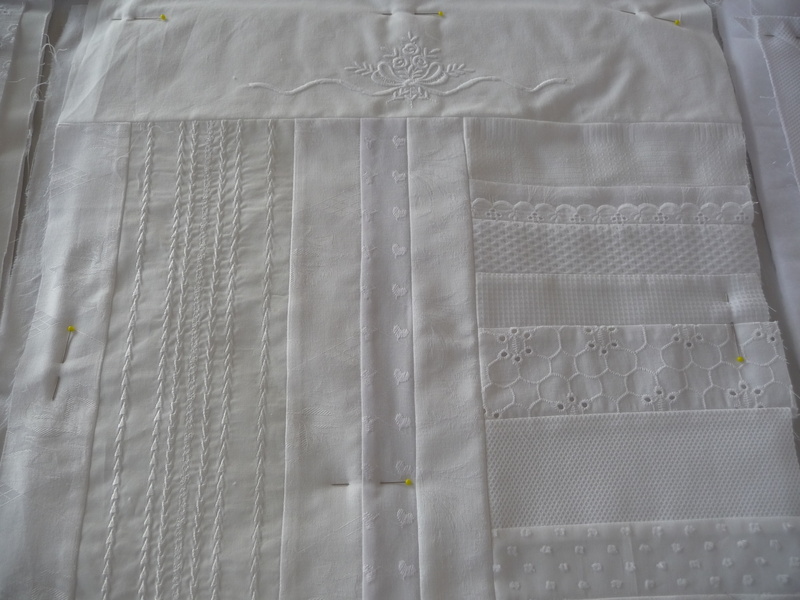 Quilt in Weiss