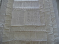 Quilt in Weiss