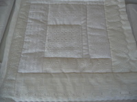 Quilt in Weiss