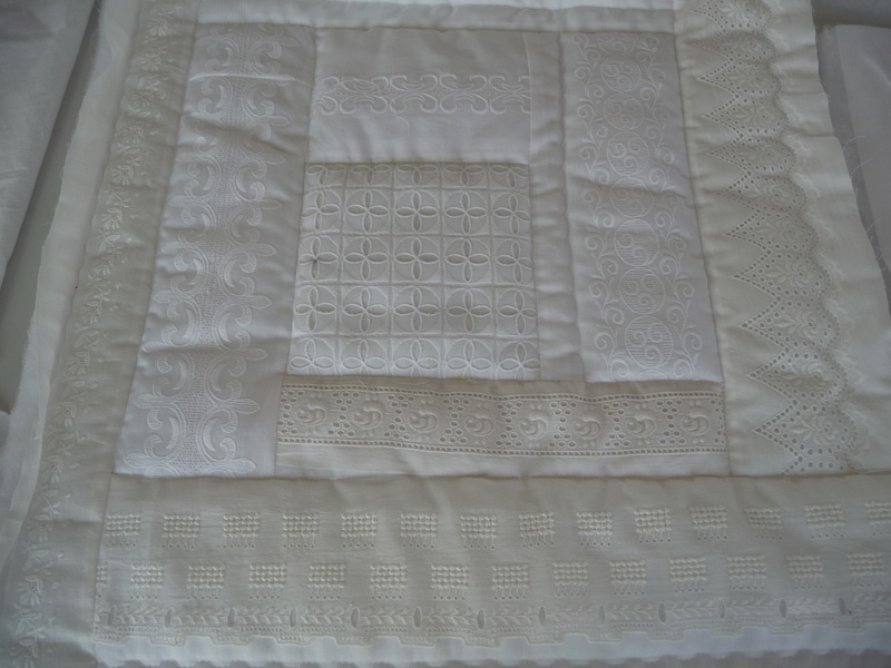 Quilt in Weiss