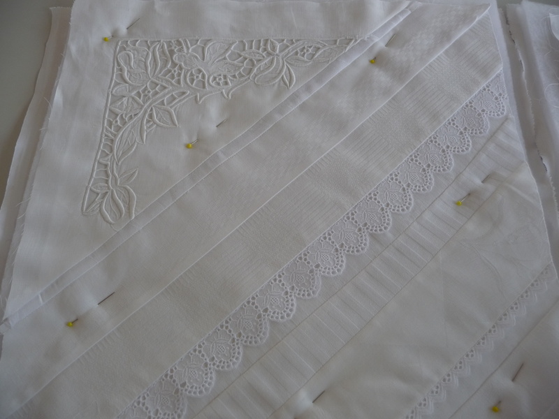 Quilt in Weiss