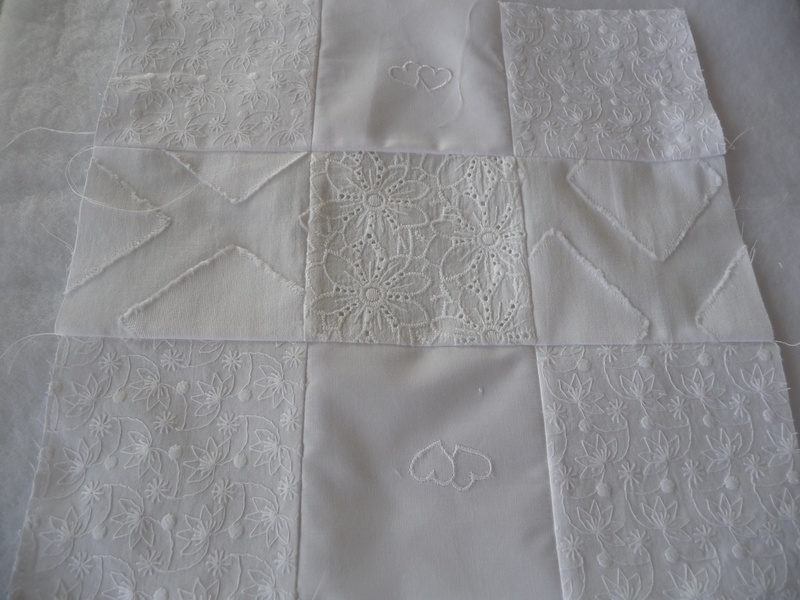 Quilt in Weiss