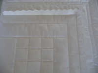 Quilt in Weiss