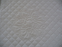 Quilt in Weiss