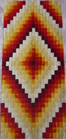 Tischläufer Bargello  -  Gerda Gehrig