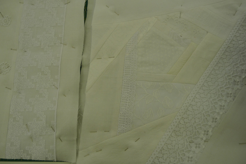 Quilt in Weiss