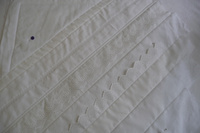 Quilt in Weiss