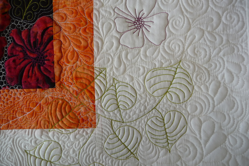 Start quilting with a Scrap  -  Heidi Koller