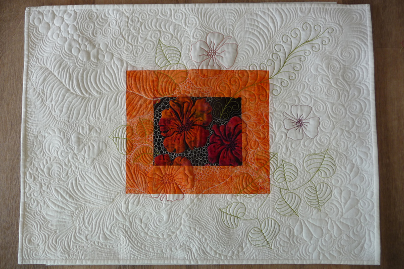 Start quilting with a Scrap  -  Heidi Koller