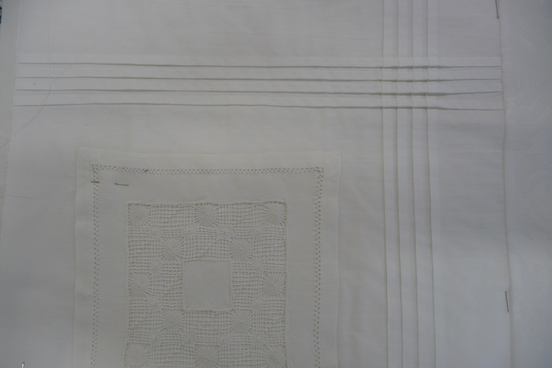 Quilt in Weiss