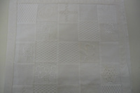 Quilt in Weiss