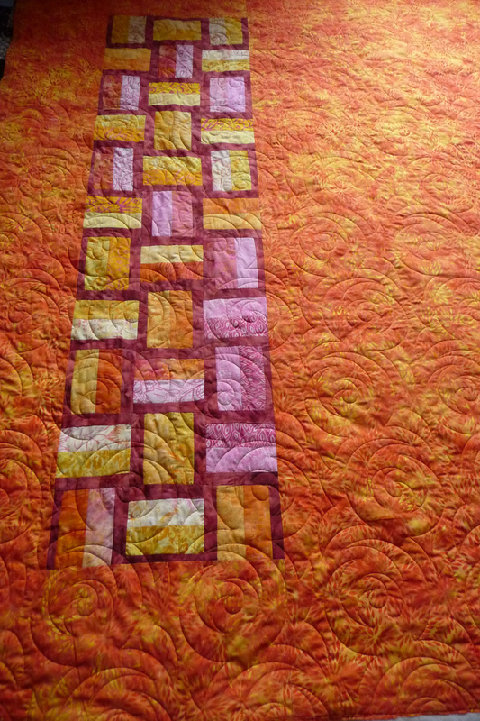 Claudias  -  Jelly Roll Quilt