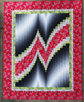 Two Fabric Bargello